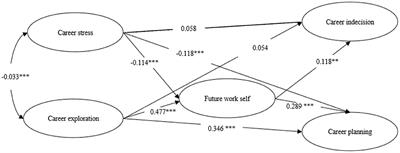 Do I decide my career? Linking career stress, career exploration, and future work self to career planning or indecision